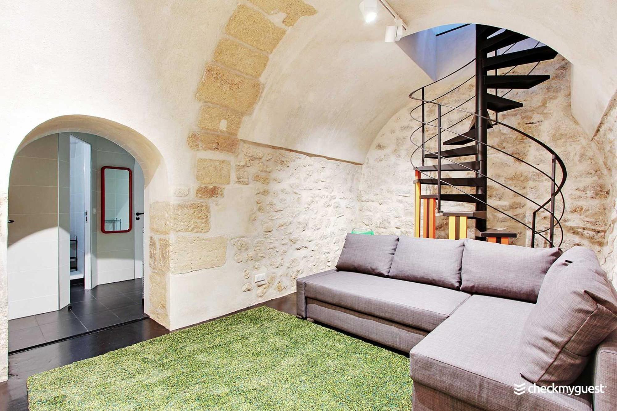 CMG - Bel appartement au coeur du Marais Parijs Buitenkant foto
