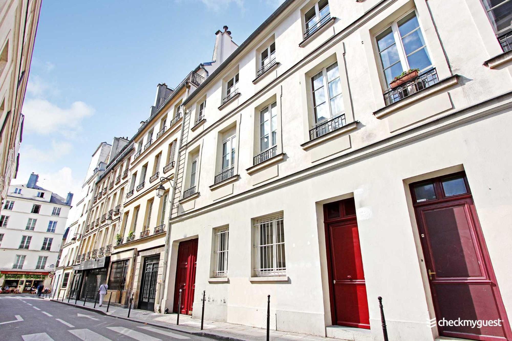 CMG - Bel appartement au coeur du Marais Parijs Buitenkant foto