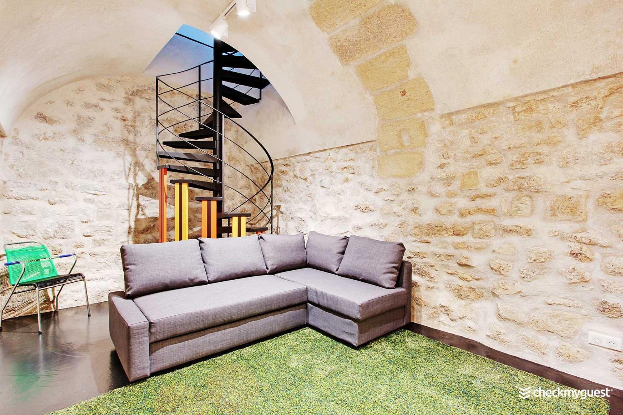CMG - Bel appartement au coeur du Marais Parijs Buitenkant foto